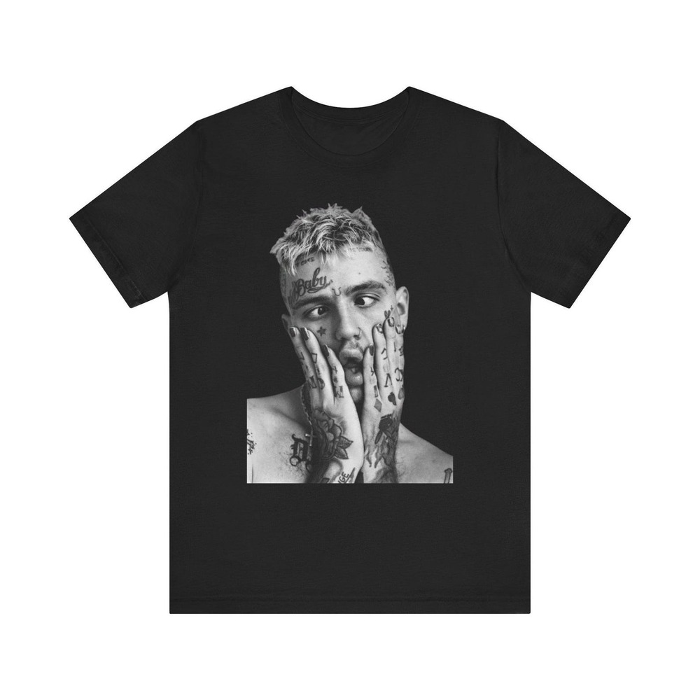 Lil Peep T Shirt Emo Rap Graphic Tee Black